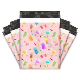 10x13 Ice Cream Designer Poly Mailers Shipping Envelopes Premium Printed Bags