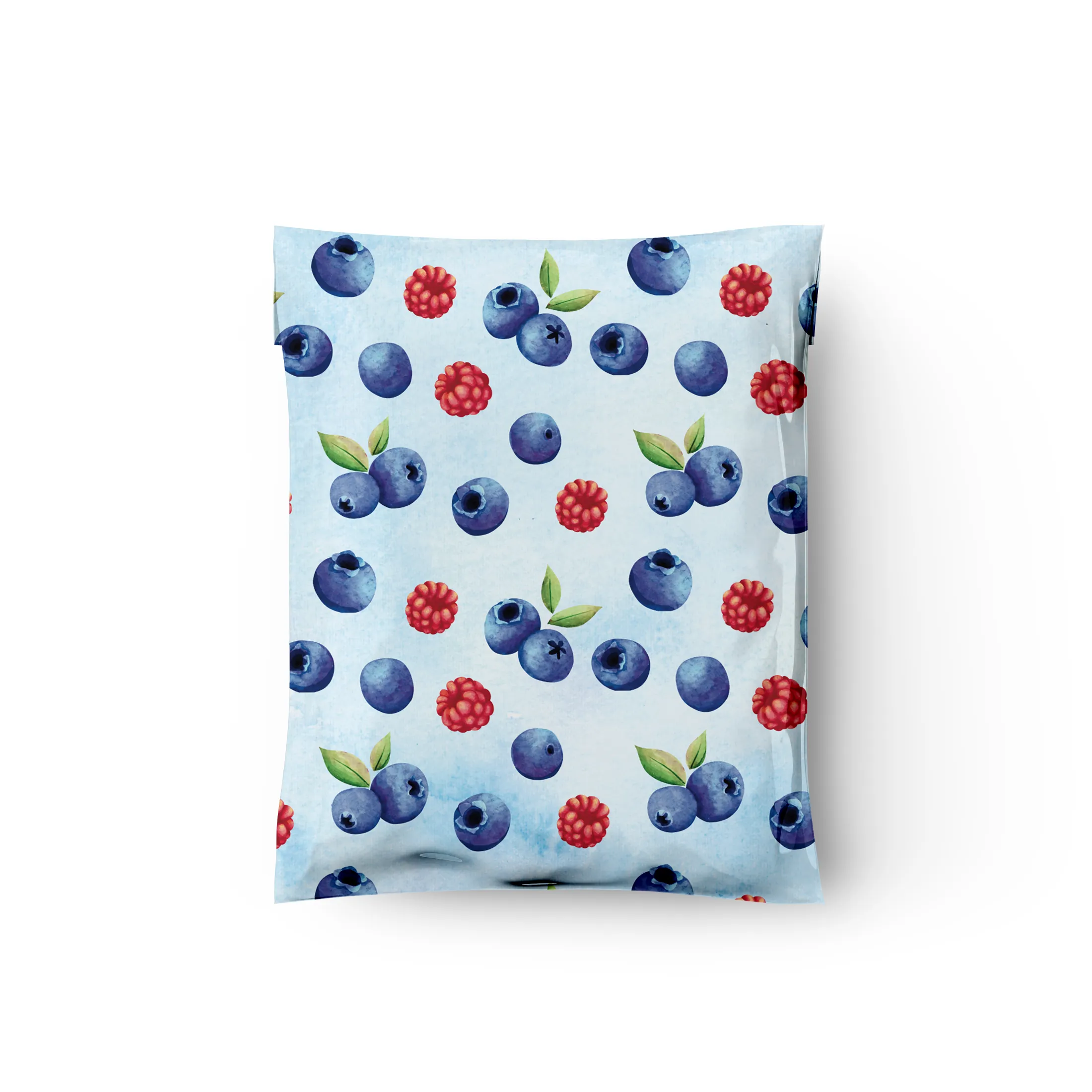 10x13 Summer Berries Designer Poly Mailers Shipping Envelopes Premium Printed Bags