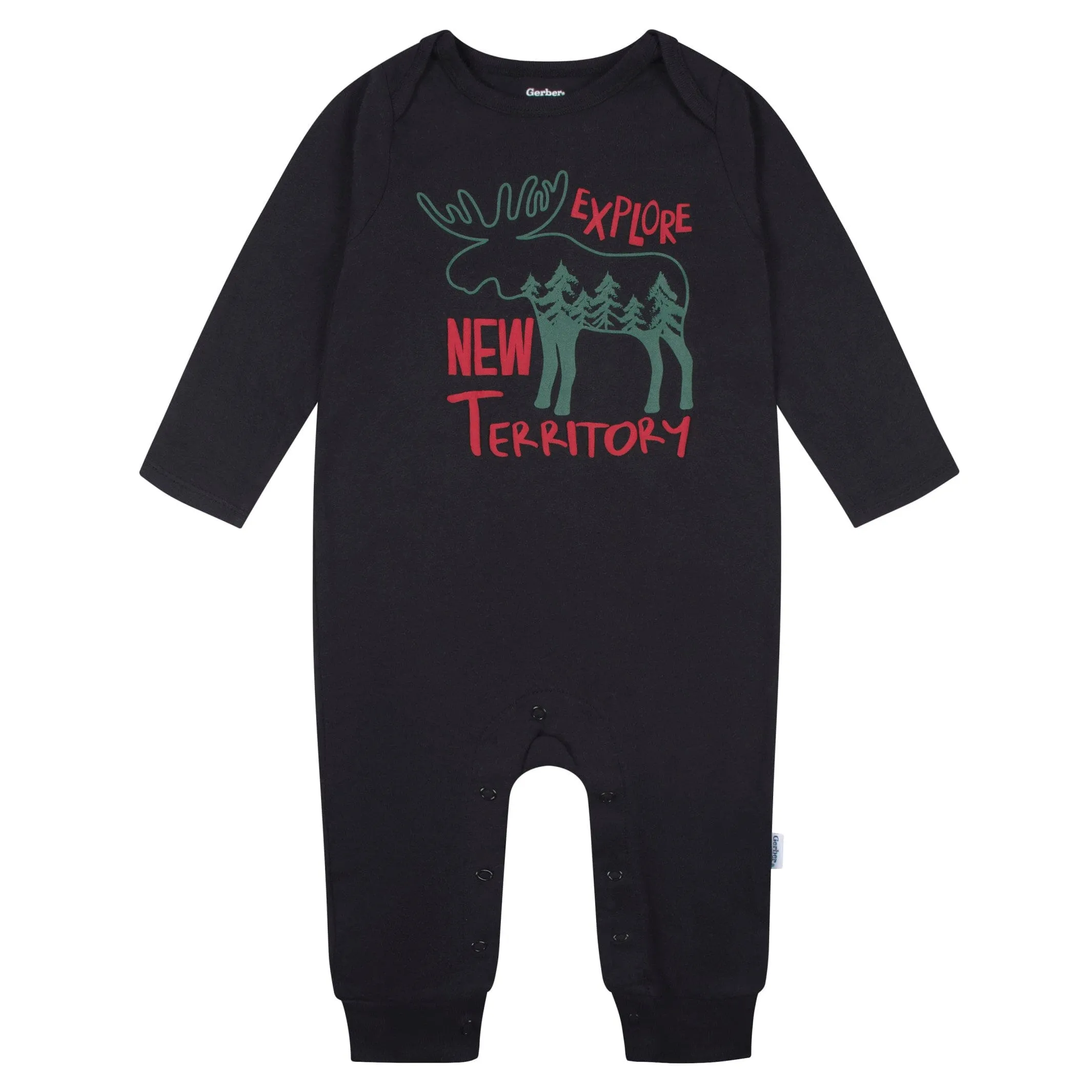 2-Pack Baby Boys Explore Rompers