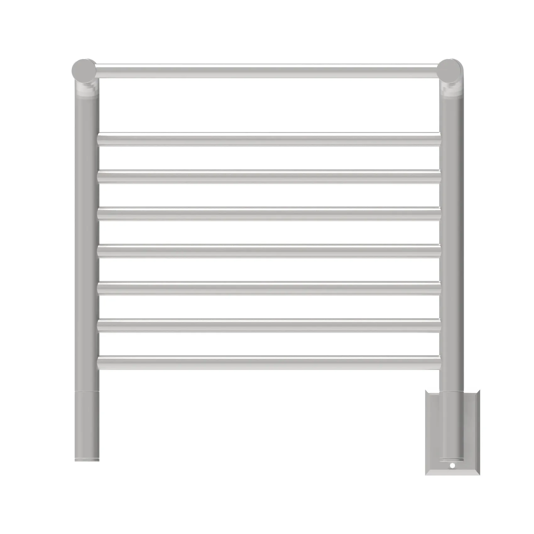 Amba MSB Jeeves Model M Shelf 11 Bar Hardwired Towel Warmer in Brushed