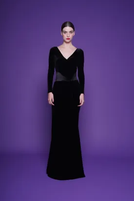 AXAS VELVET GOWN