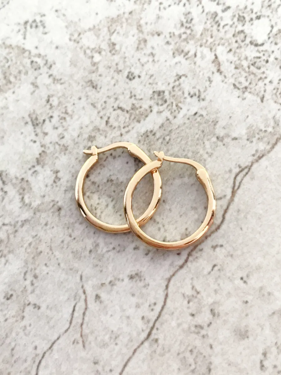 Classic Gold Pincatch Hoops