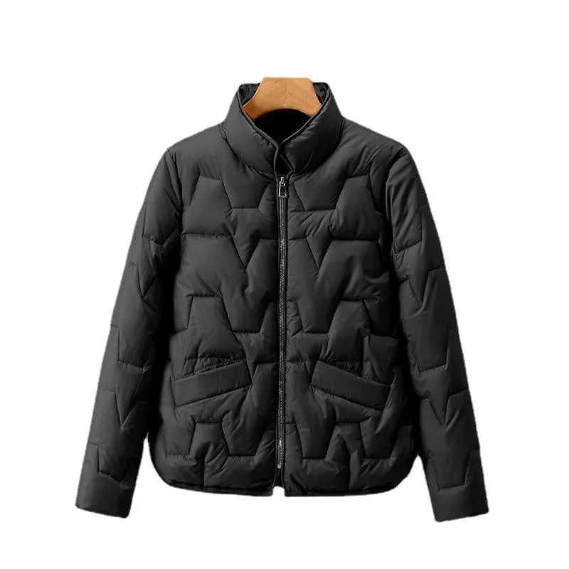 Cropped Lightweight Puffer Jacket