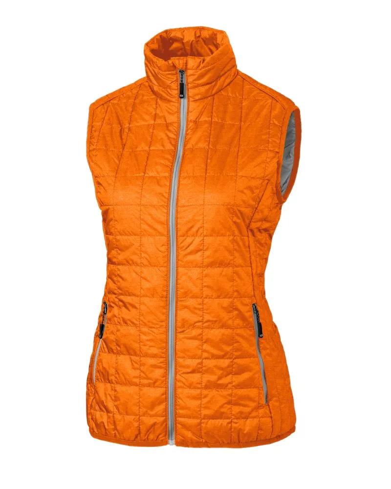 Cutter & Buck Rainier PrimaLoft® Womens Eco Insulated Full Zip Puffer Vest