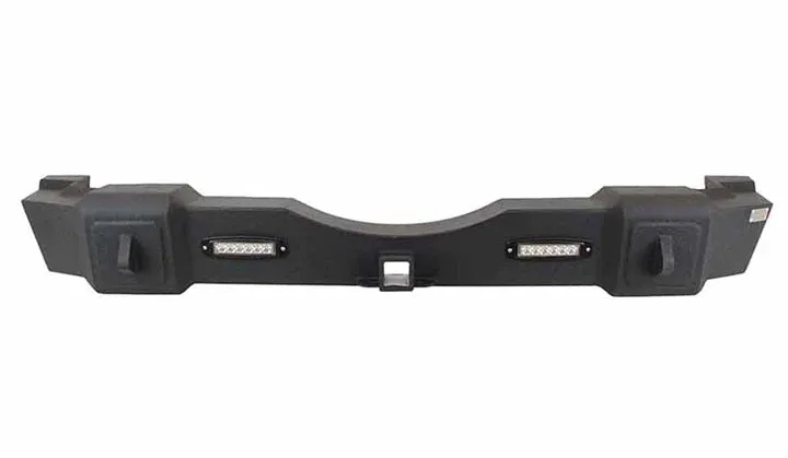 Fishbone Offroad Rear Bumper With LED For Jeep Wrangler JK 07-18