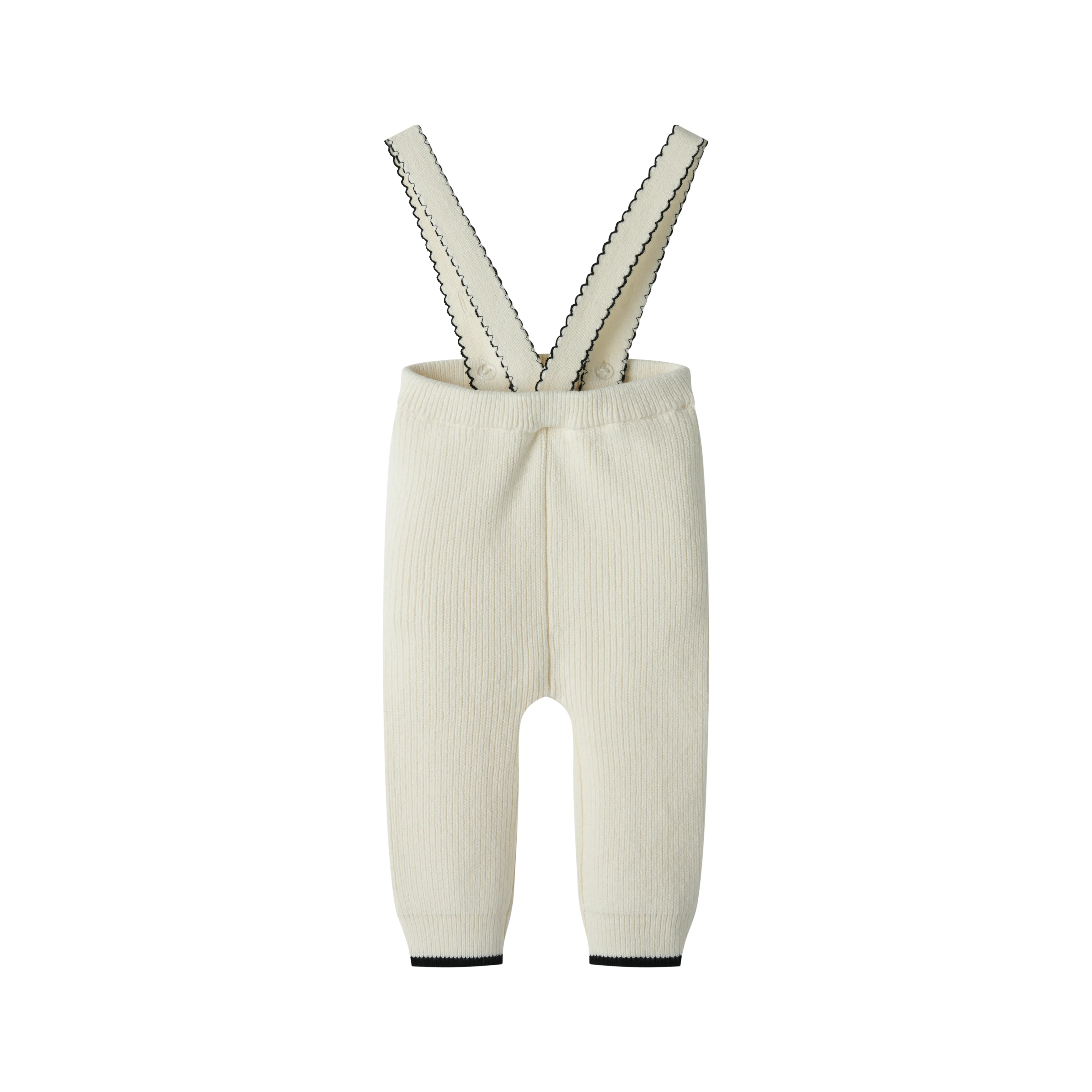 KNIT SUSPENDER LEGGING-CREME