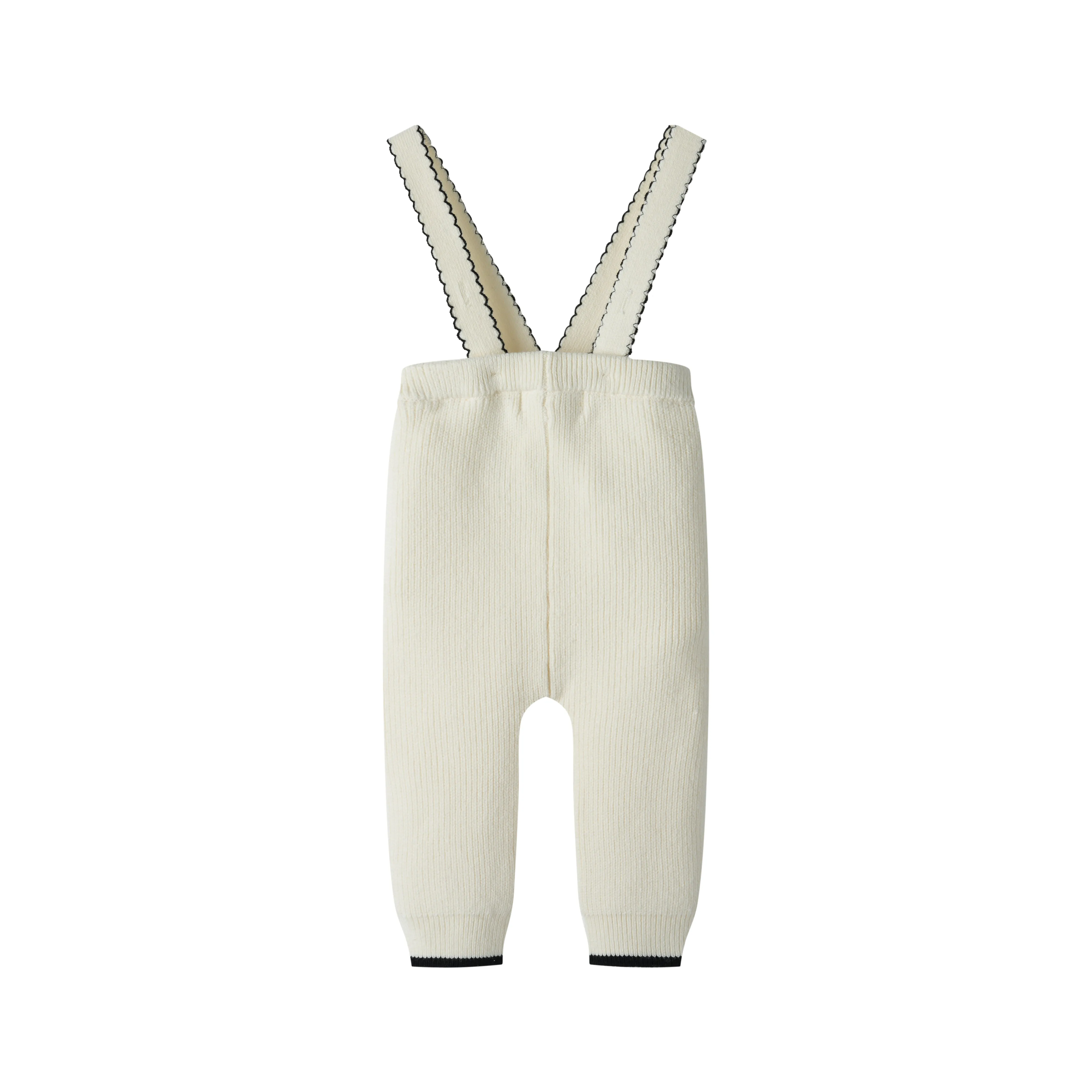 KNIT SUSPENDER LEGGING-CREME