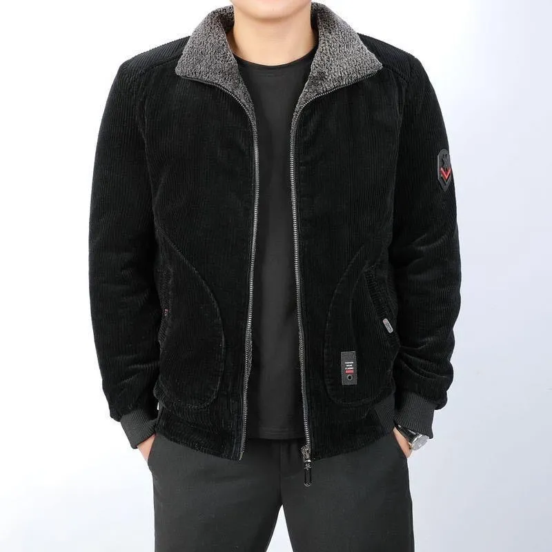 Men Cotton Padded Warm Coat Casual Jackets