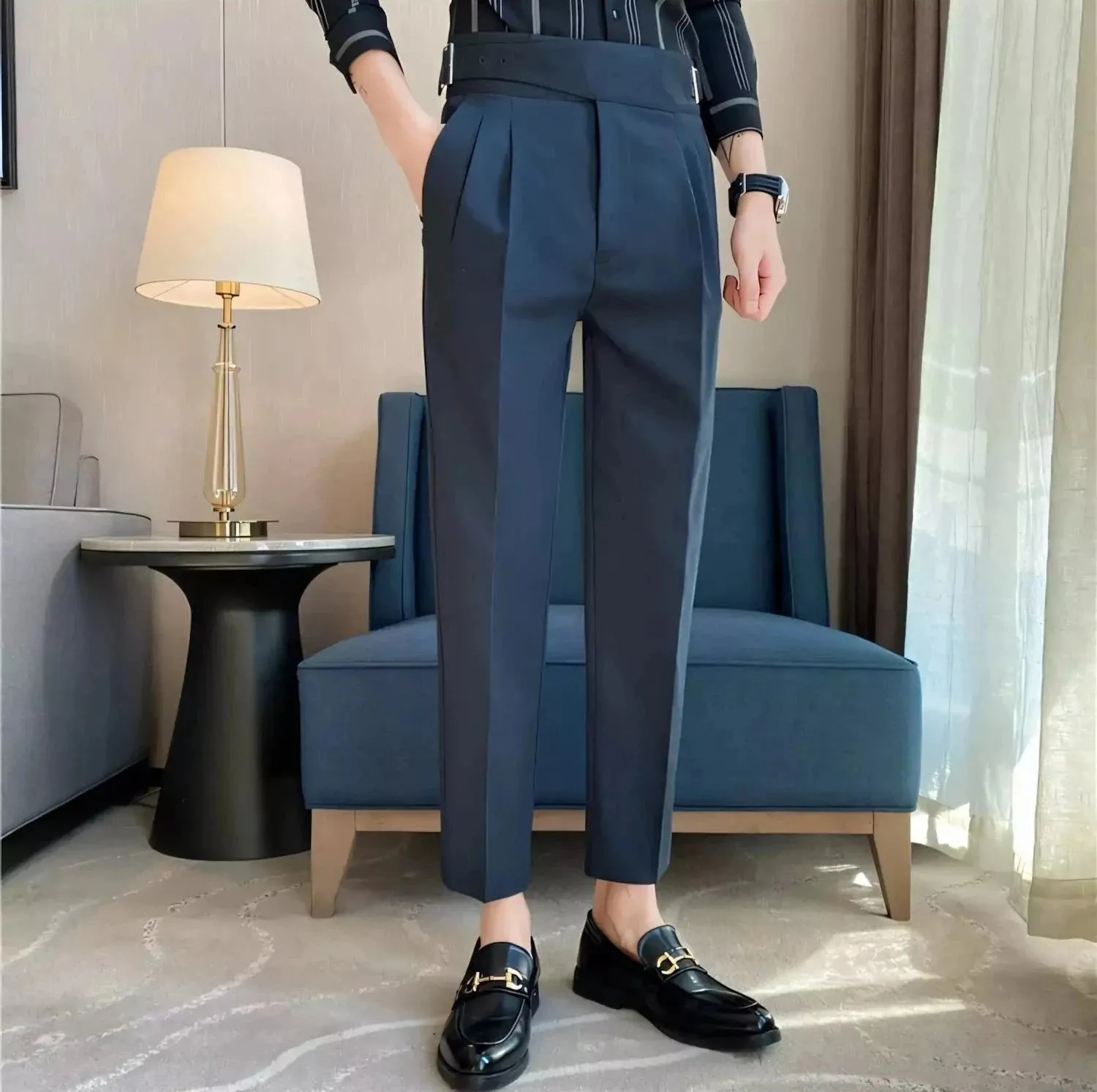 Modern Formal Trousers (Belted)