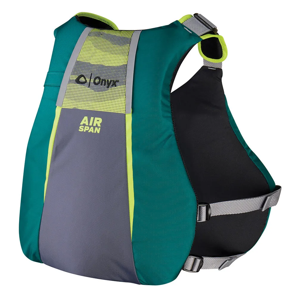 Onyx Airspan Angler Life Jacket - M/L - Green [123200-400-040-23]