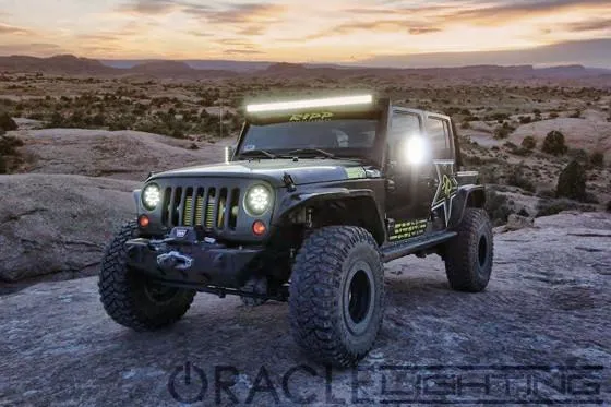 ORACLE Jeep Wrangler JK LED Off-Road Side Mirrors