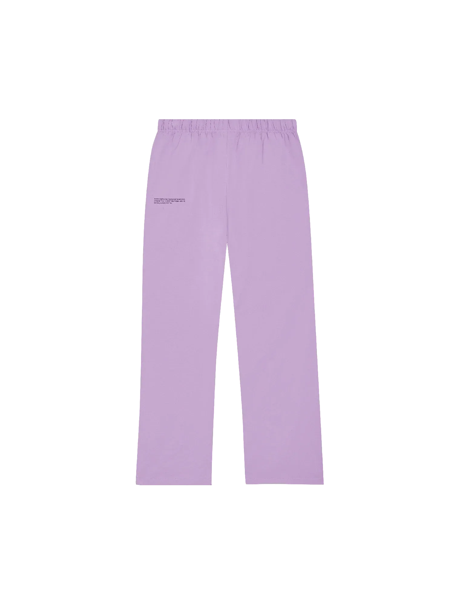 Organic Cotton Loungewear Track Pants—orchid purple