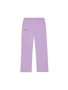 Organic Cotton Loungewear Track Pants—orchid purple