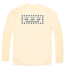 Performance Long Sleeve Stars Logo T-Shirt - Sandbar