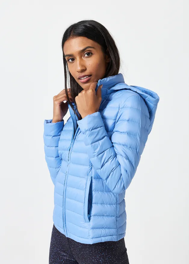 Periwinkle Duck Down Jacket