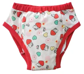 Red Kitty Training Pants