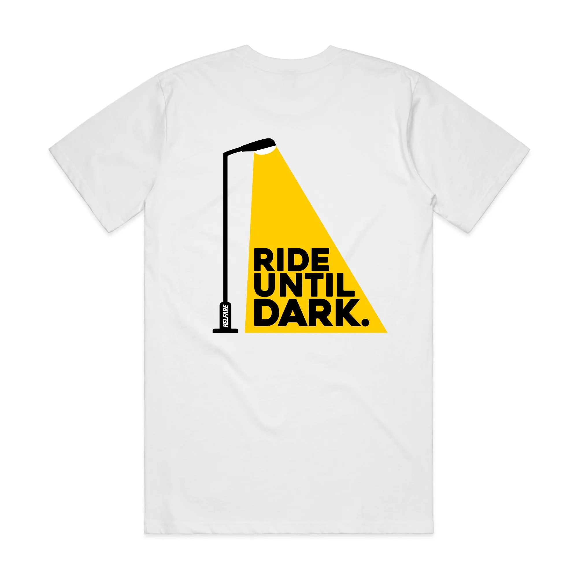 Ride Until Dark Tee | White