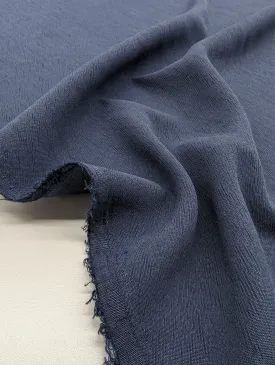 Textured Lyocell Viscose - Infinity Blue