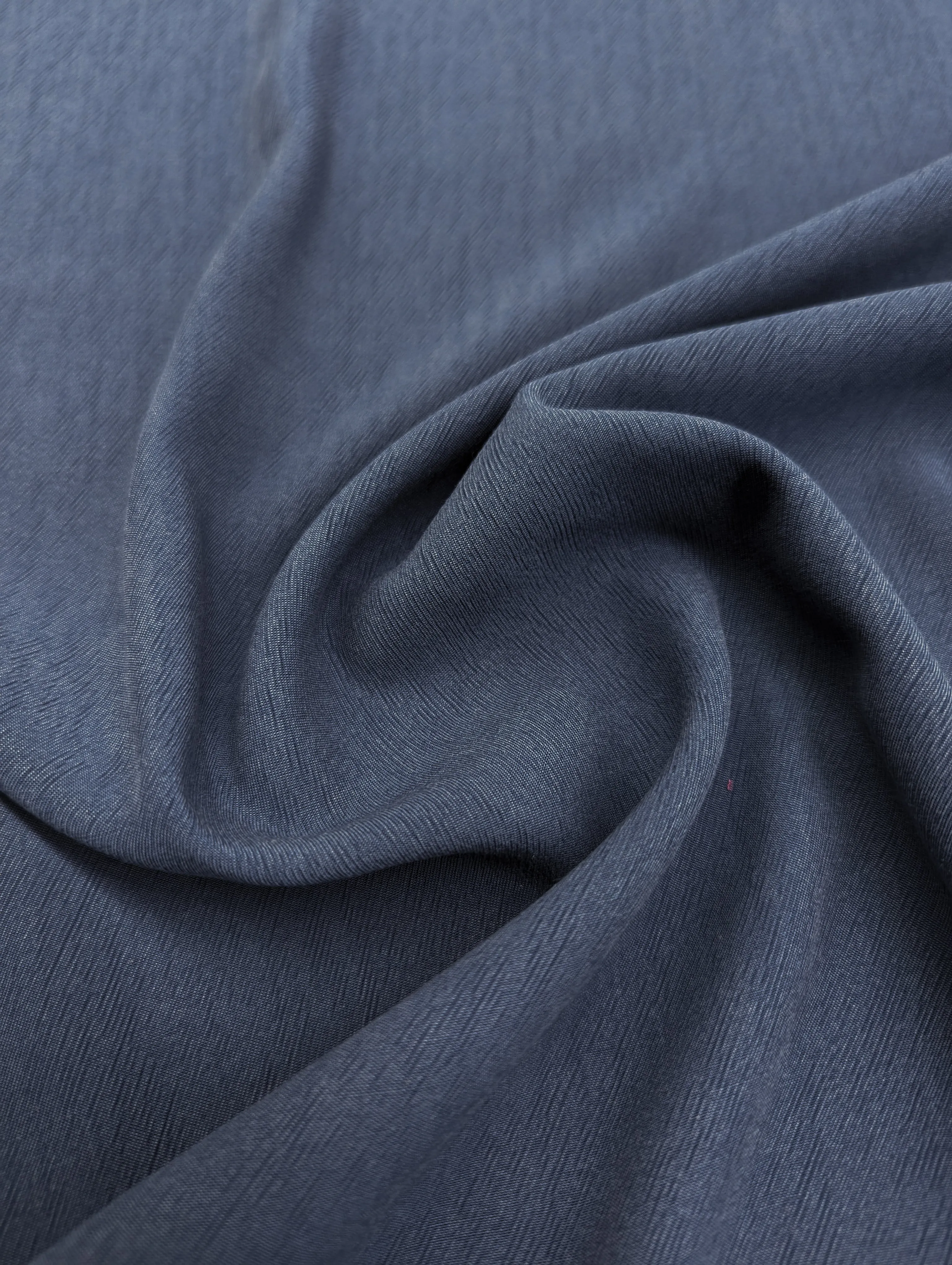 Textured Lyocell Viscose - Infinity Blue