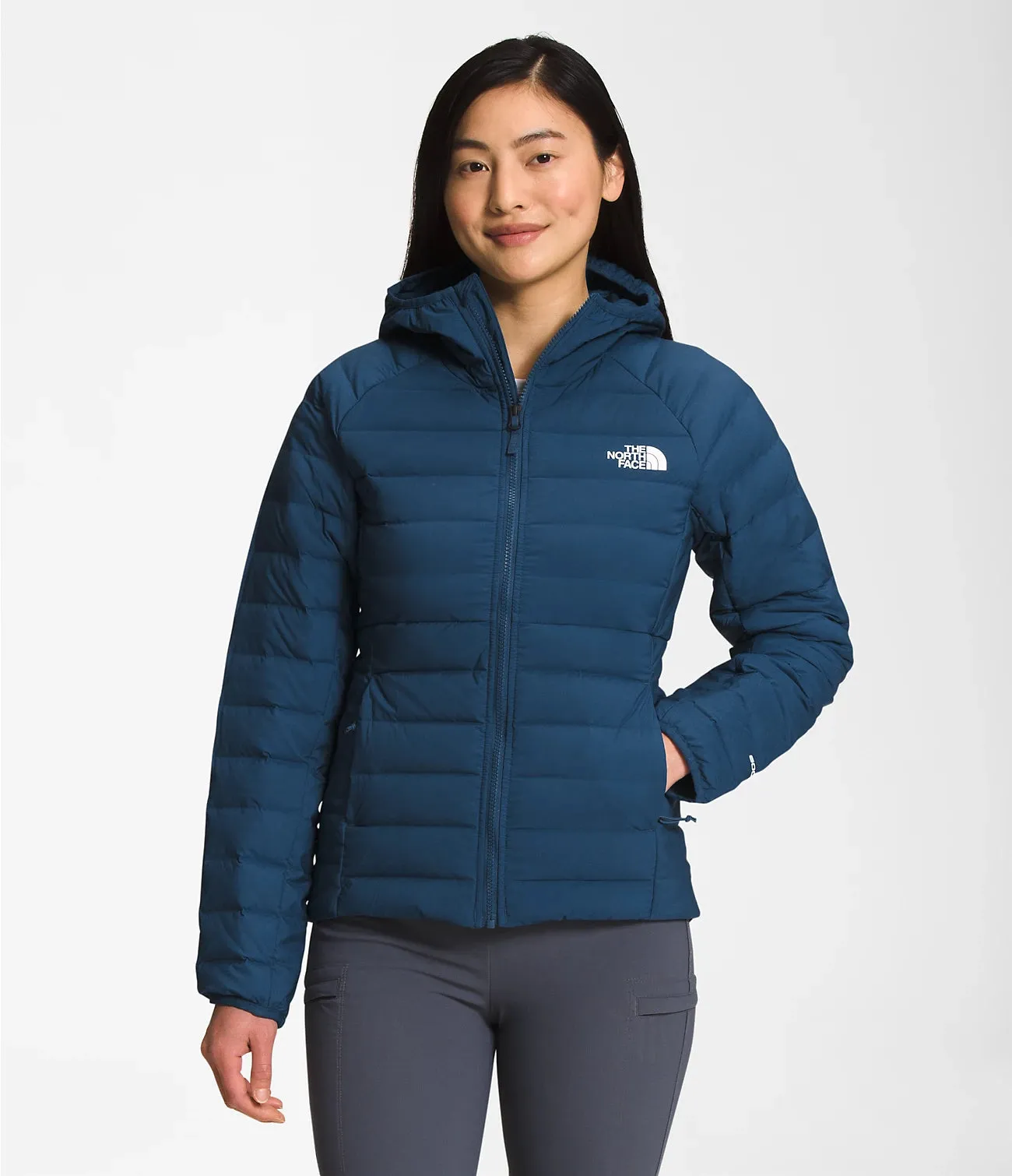 The North Face Belleview Stretch Down Hoodie Jacket - Women's