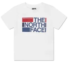 The North Face Kids Graphic T Shirt White