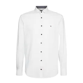 Tommy Hilfiger Poplin Slim Fit White Shirt