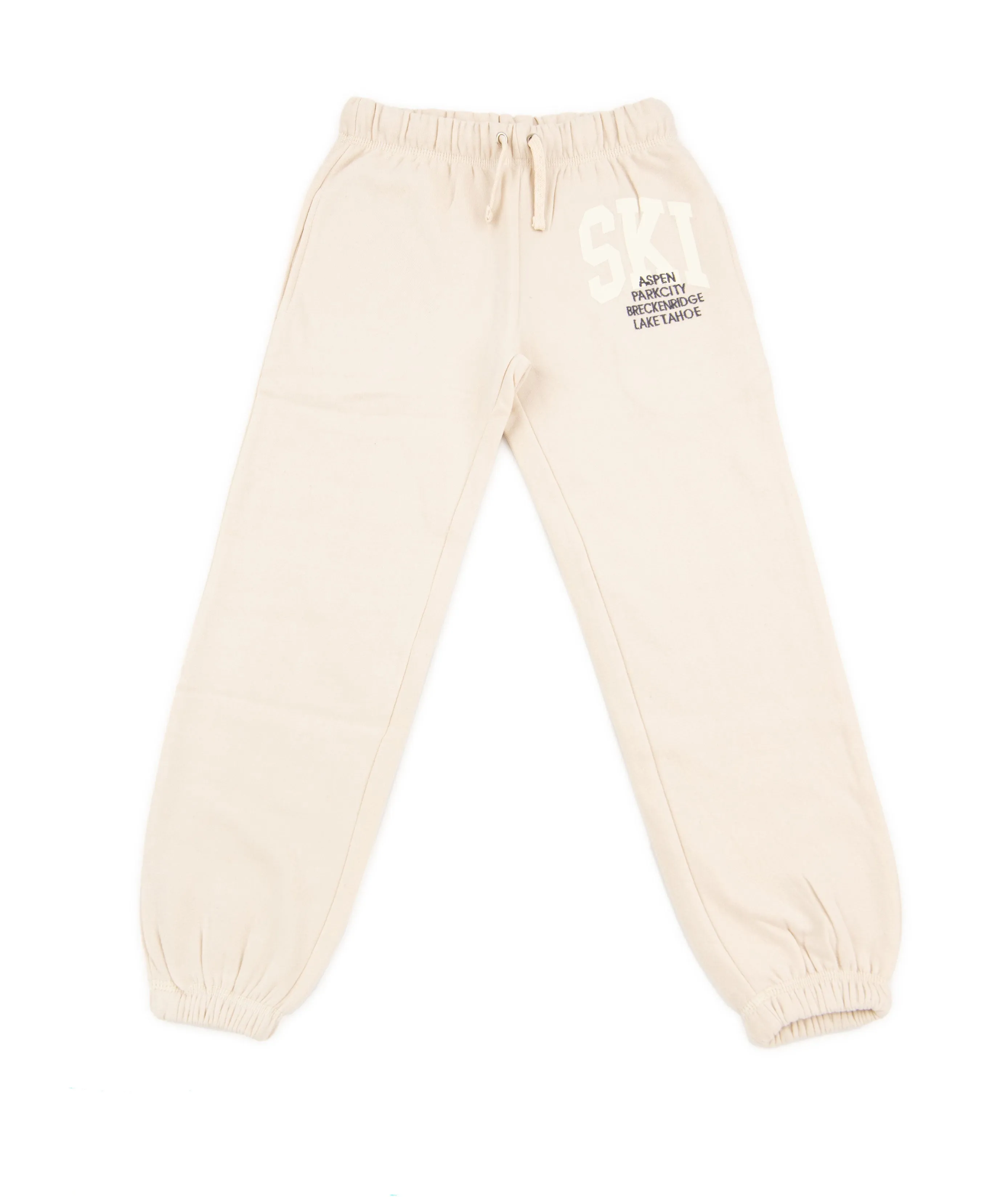 Vintage Havana Girls Ski Destination Joggers