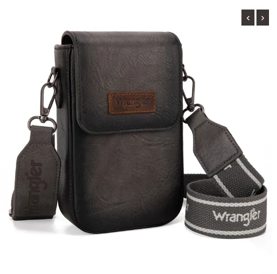 Wrangler Tynn Crossbody [Grey]  ✙ON SALE NOW: 30% OFF✙